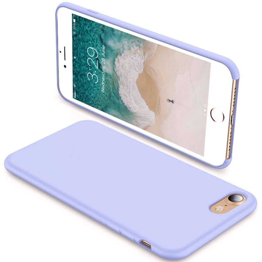 New Light Blue iPhone 7 Silicon Phone Case